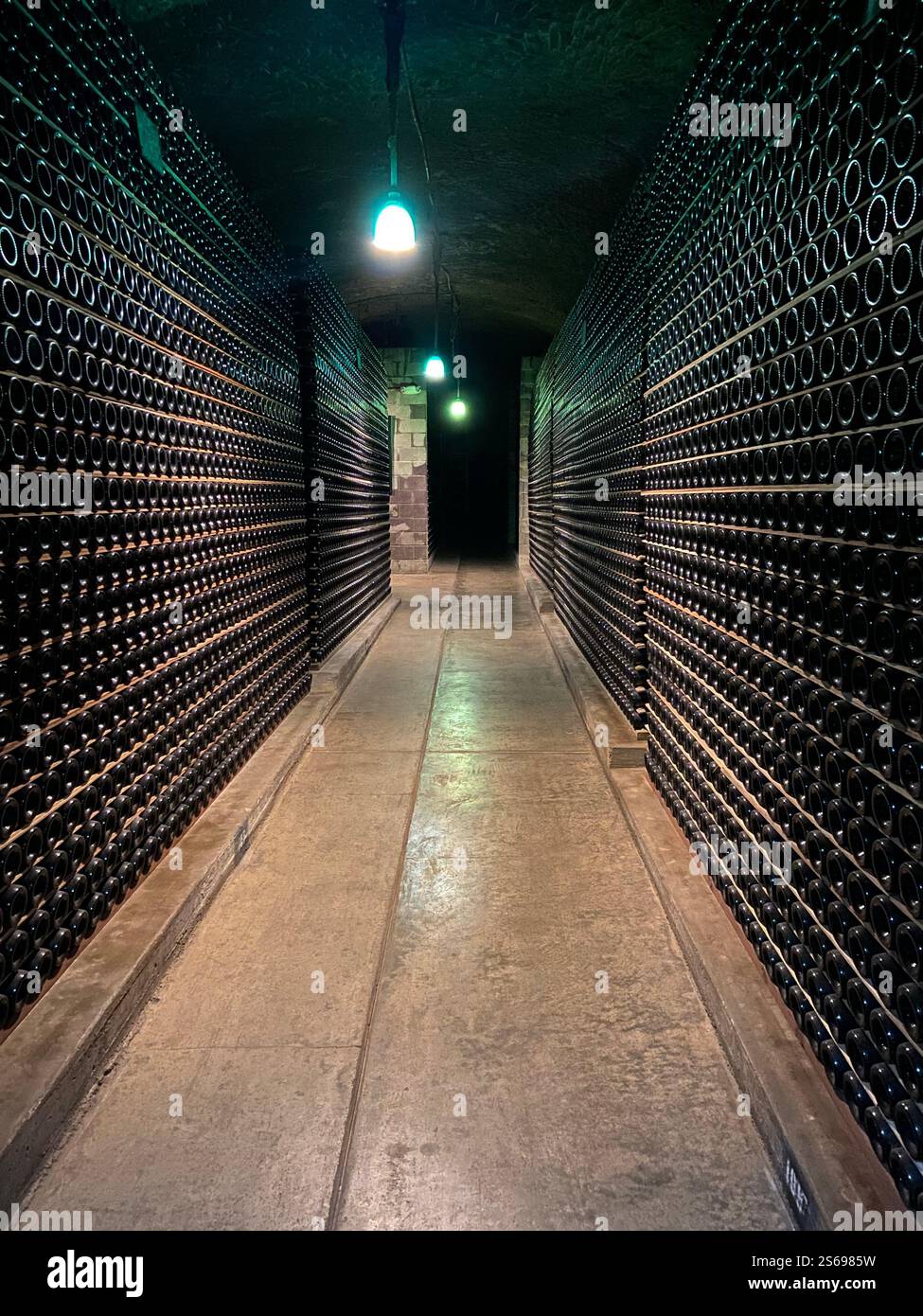 Walls of wine fermenting - Smartphone Captured Stock Image