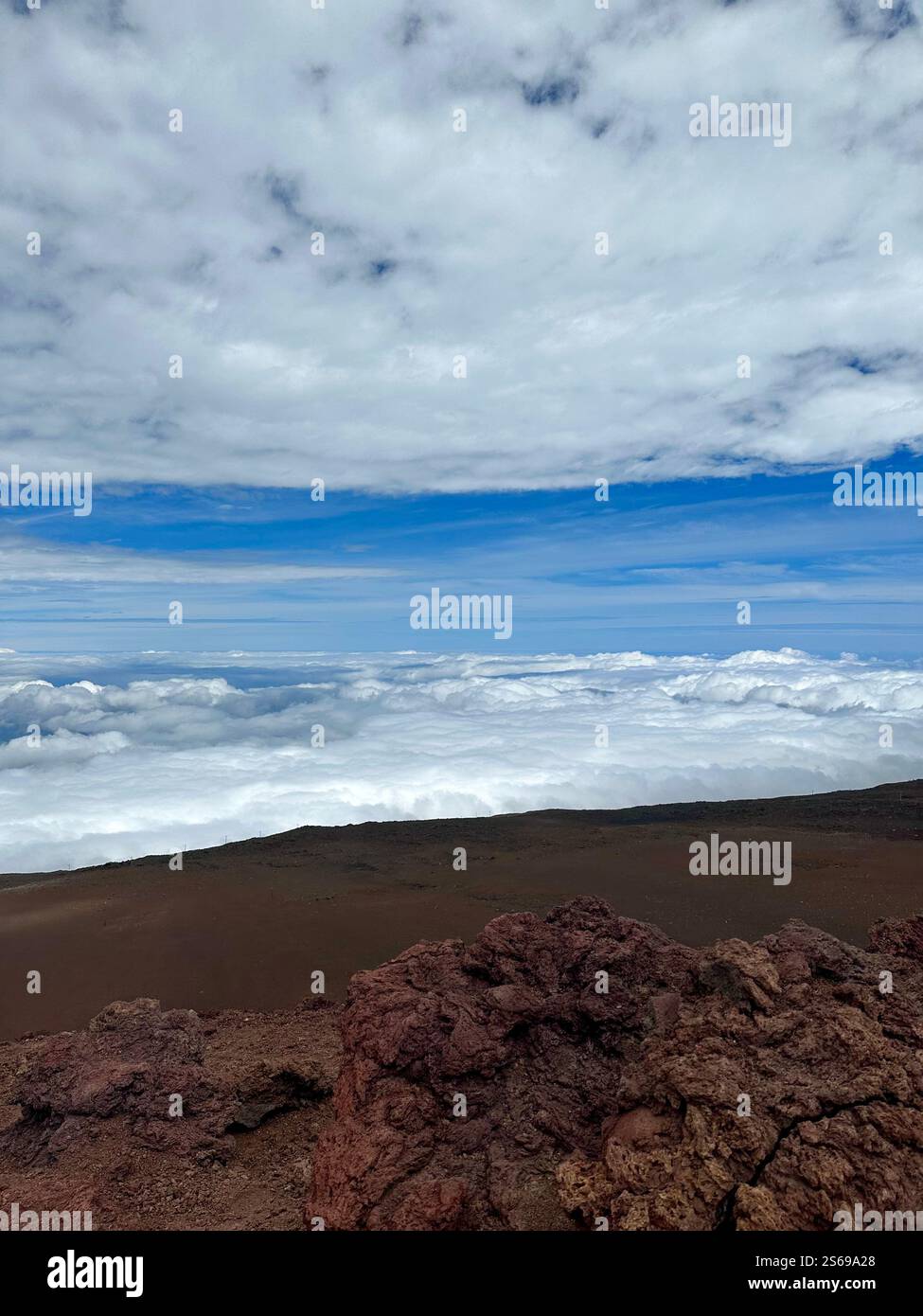 Haleakala National Park - Smartphone Captured Stock Image