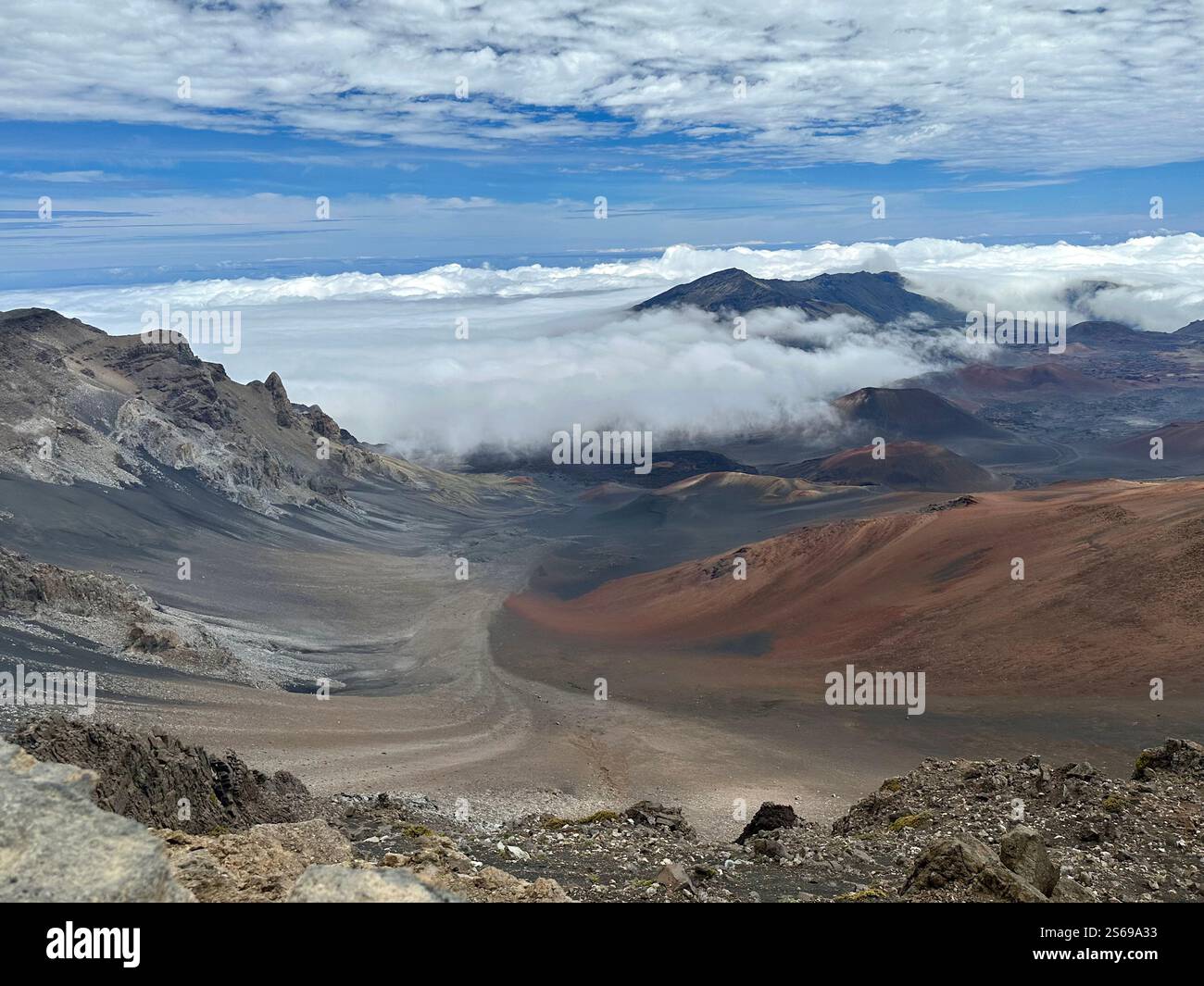 Haleakala National Park - Smartphone Captured Stock Image