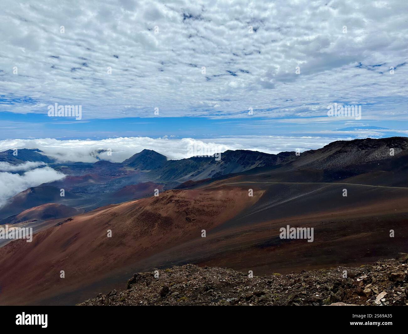 Haleakala National Park - Smartphone Captured Stock Image