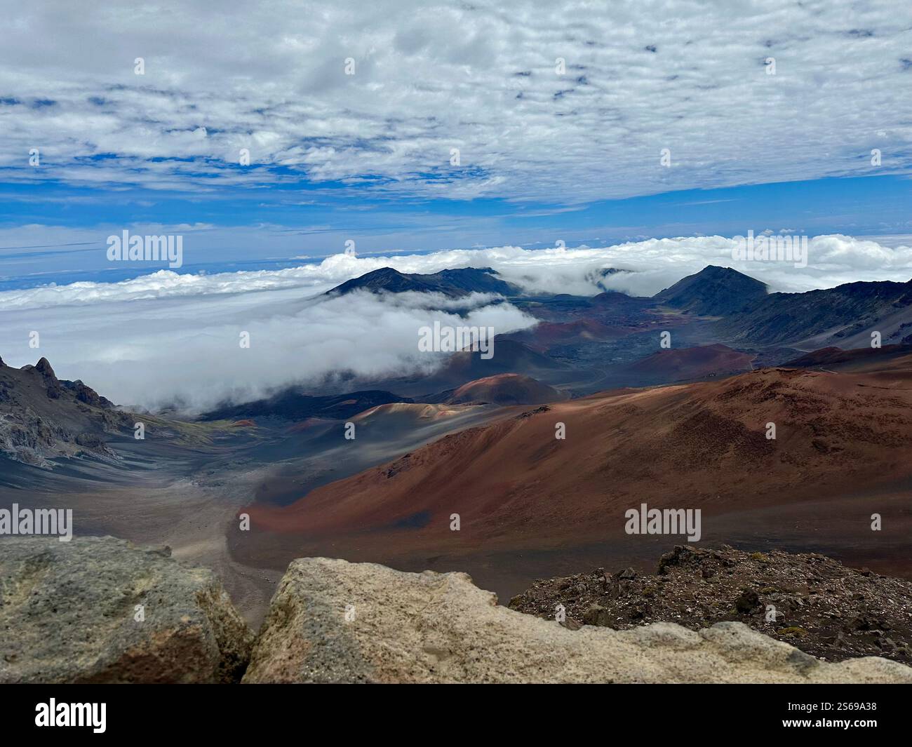 Haleakala National Park - Smartphone Captured Stock Image