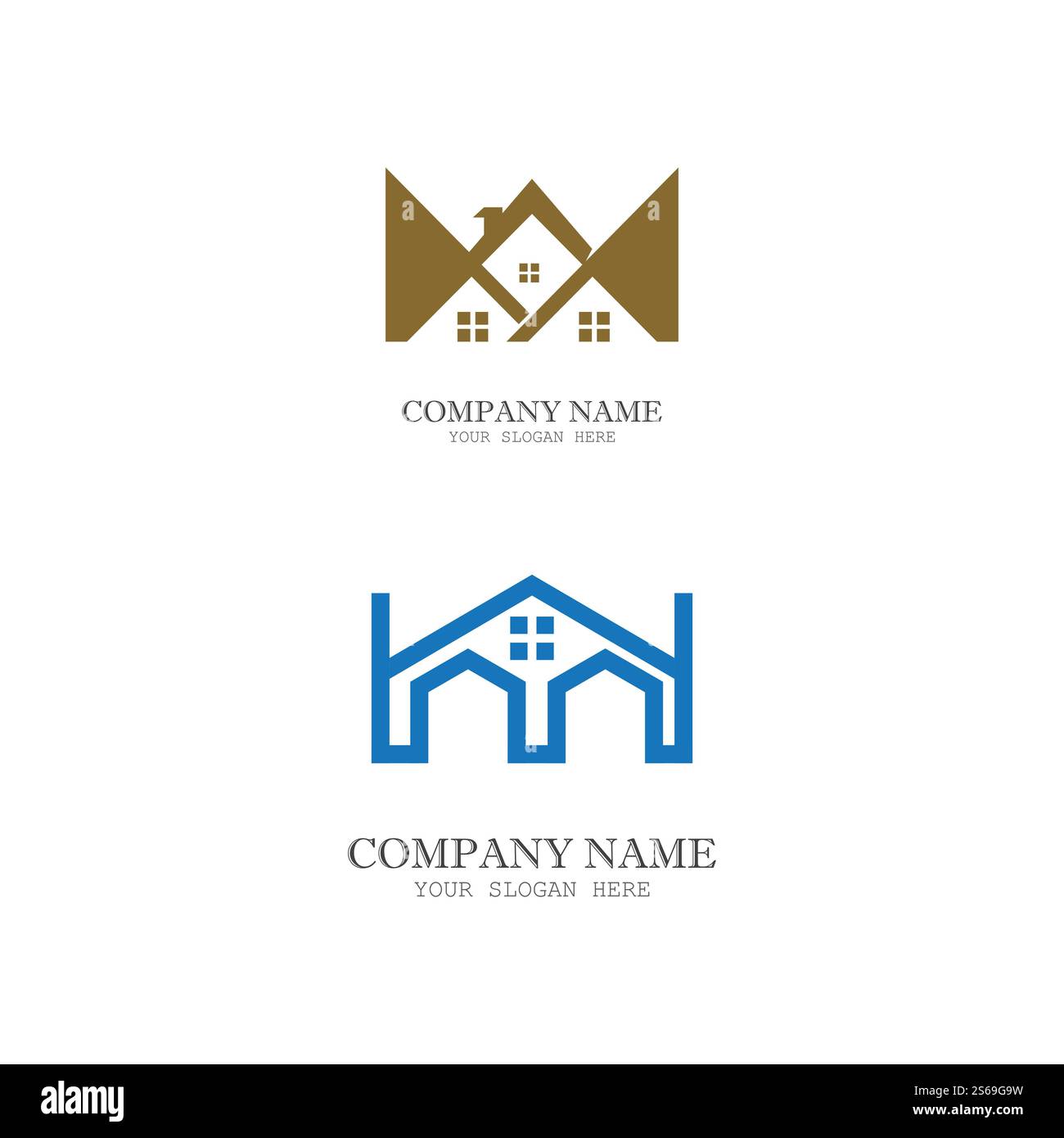 Real Estate , Property and Construction Logo design Stock Vector Image ...