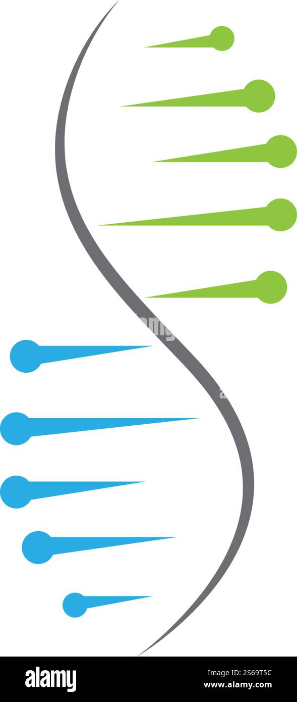 DNA logo vector template Stock Vector Image & Art - Alamy