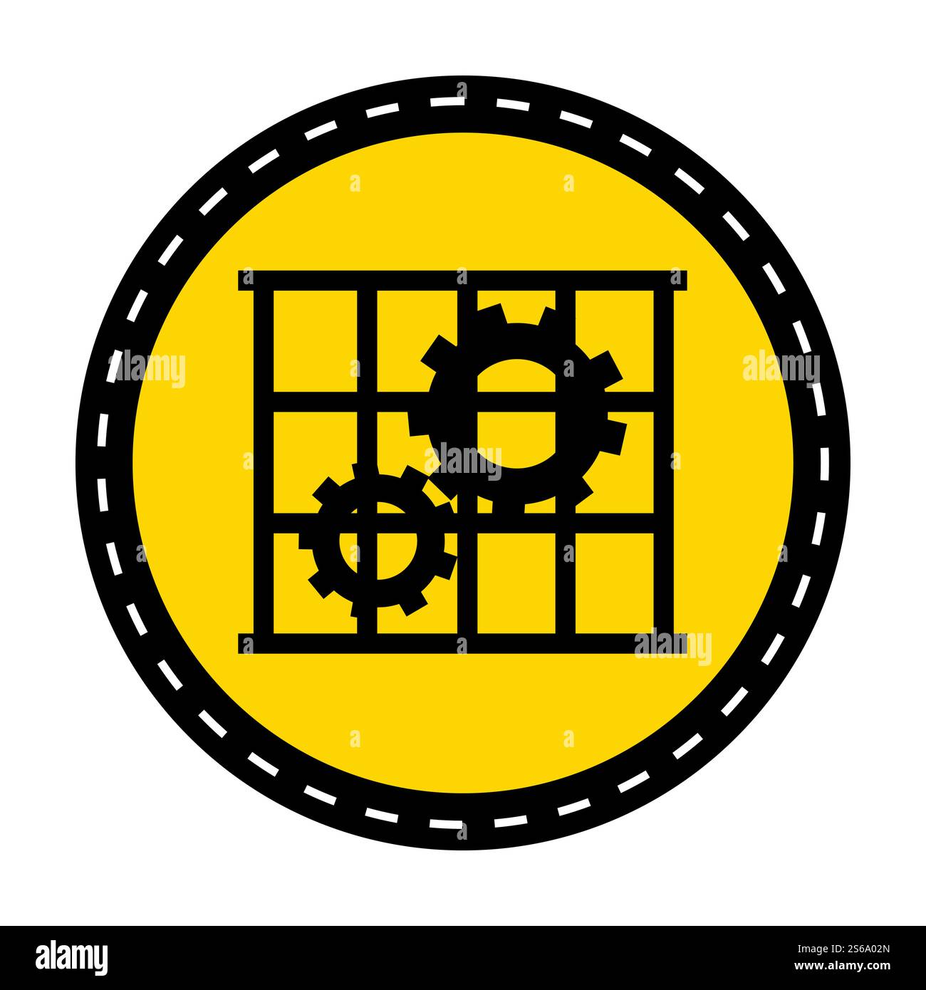 PPE Icon.Use Guards Protection Symbol Sign Isolate On White Background ...