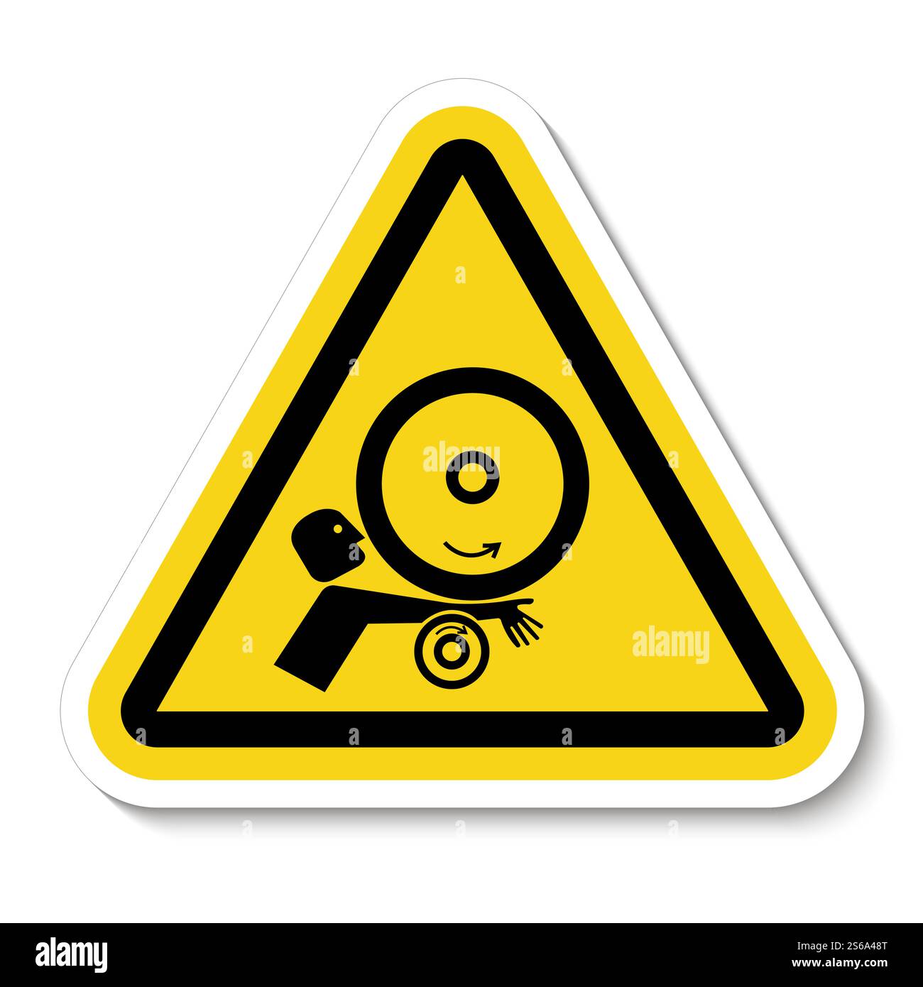 Arm in Rollers Symbol Sign Isolate On White Background,Vector Illustration EPS.10 Stock Vector
