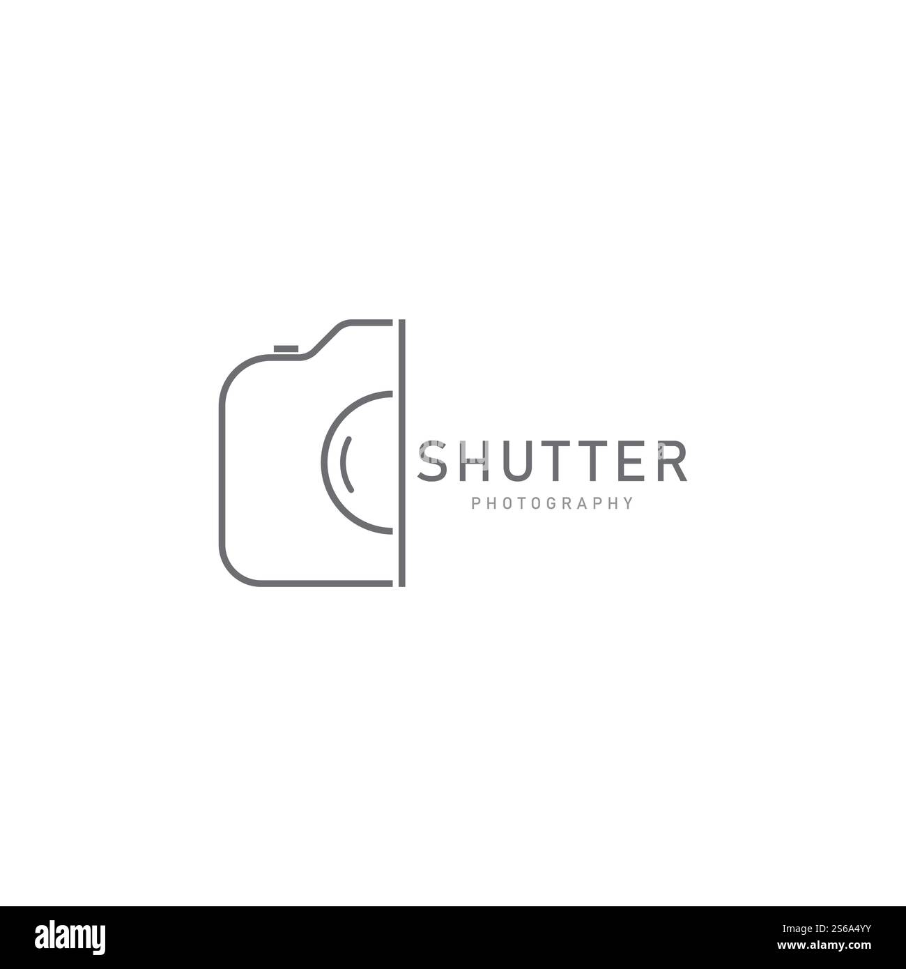 shutter photography logo design template vector icon Stock Vector Image ...