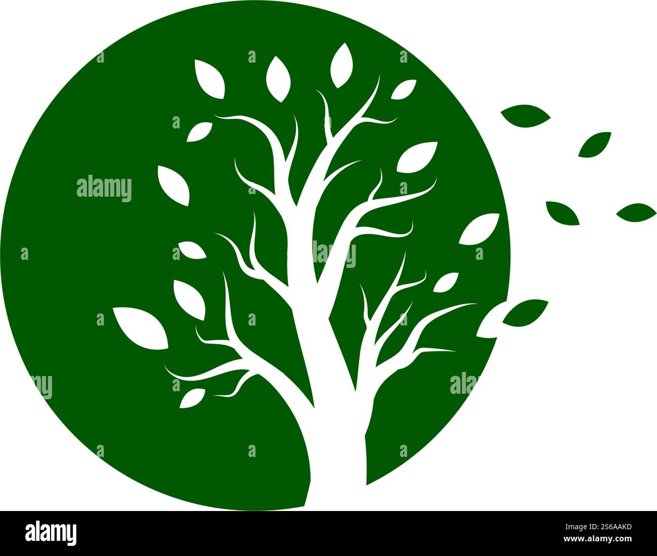 Tree logo template vector illustration Stock Vector Image & Art - Alamy