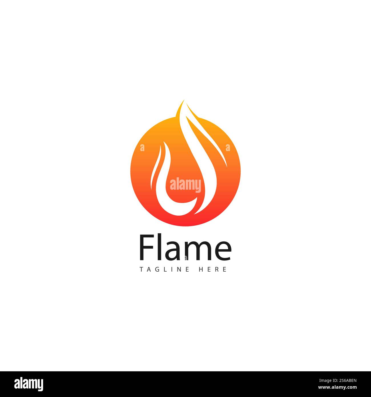 Flame logo Vector template. fire logo design icon Stock Vector Image ...