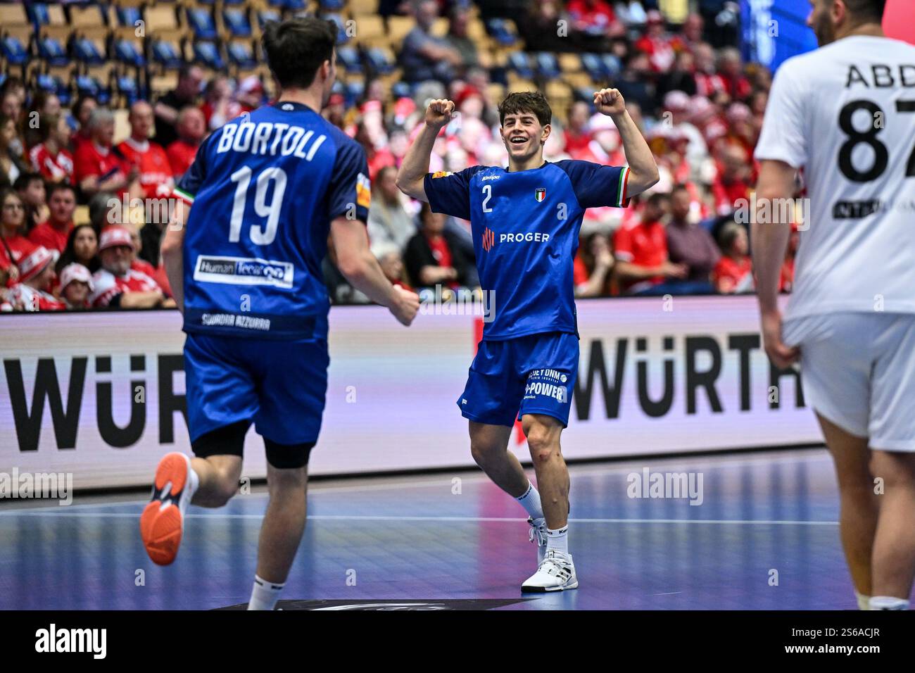 Leo Prantner of Italy Nationalteam during IHF Men's Handball World