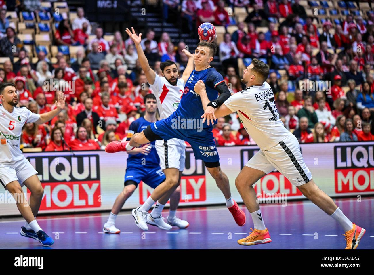 Simone Mengon of Italy Nationalteam during IHF Men's - Handball World ...