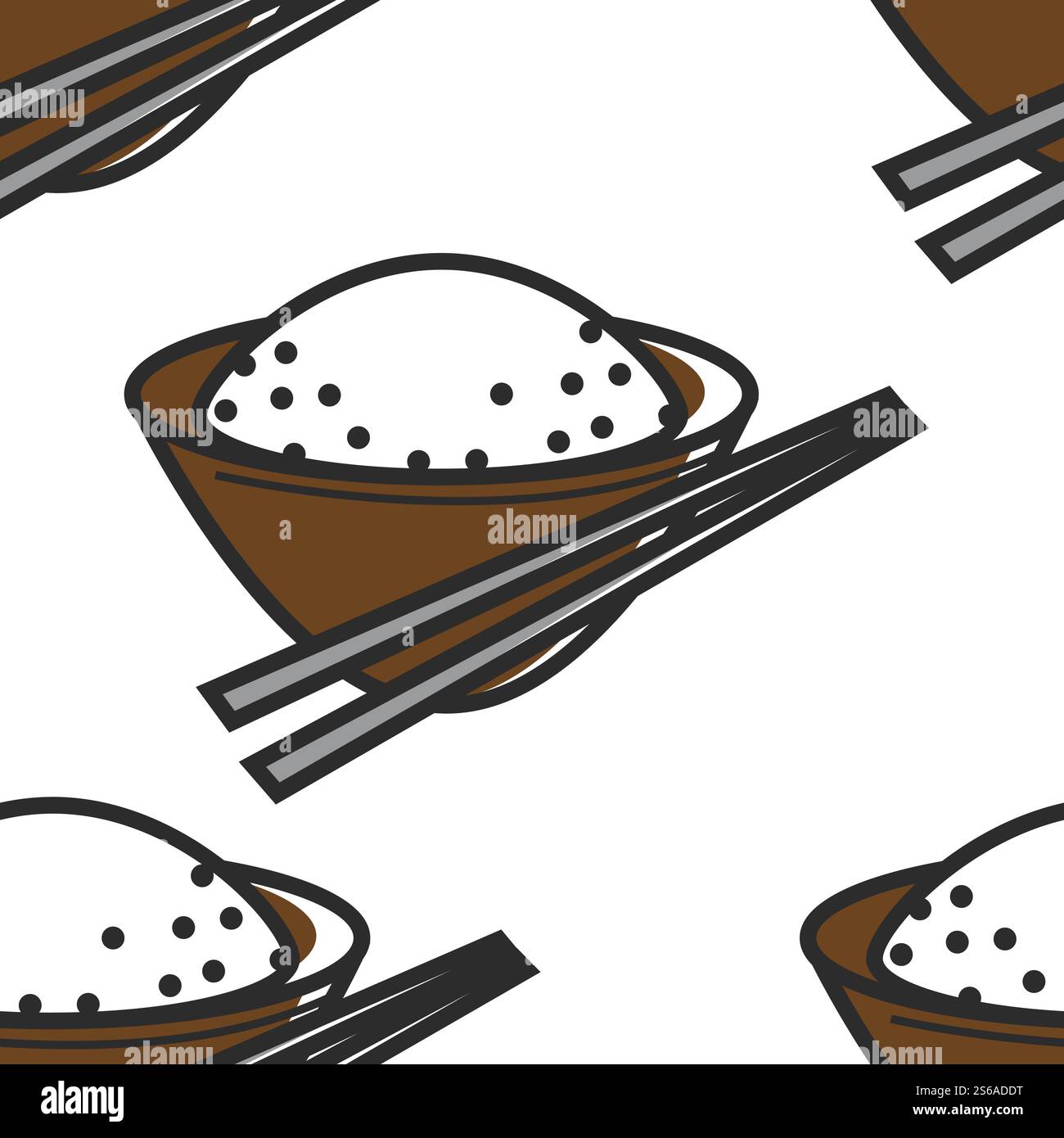 Korean Vector Rice North korean food Stock Vector Images - Alamy