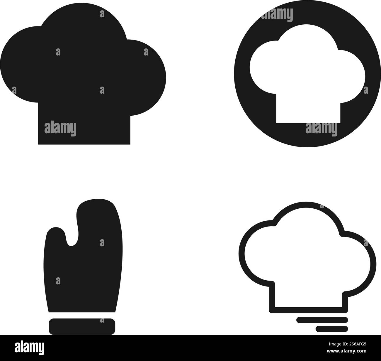 Kitchen icon cooking tools vector flat design Stock Vector Image & Art ...