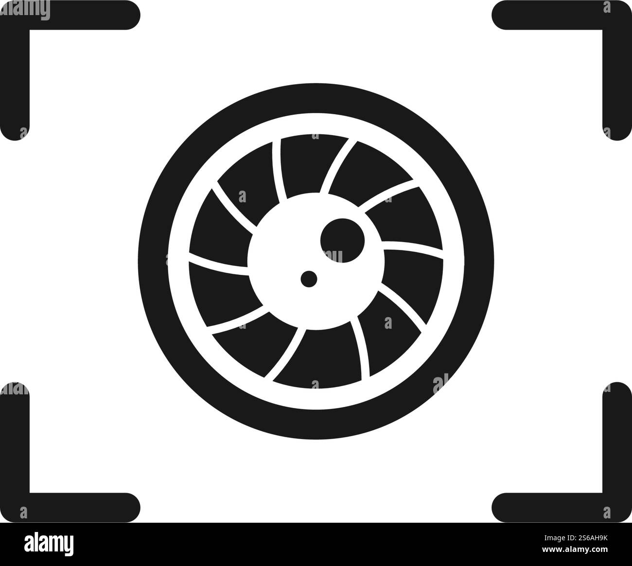 Sutter camera stock vector template Stock Vector