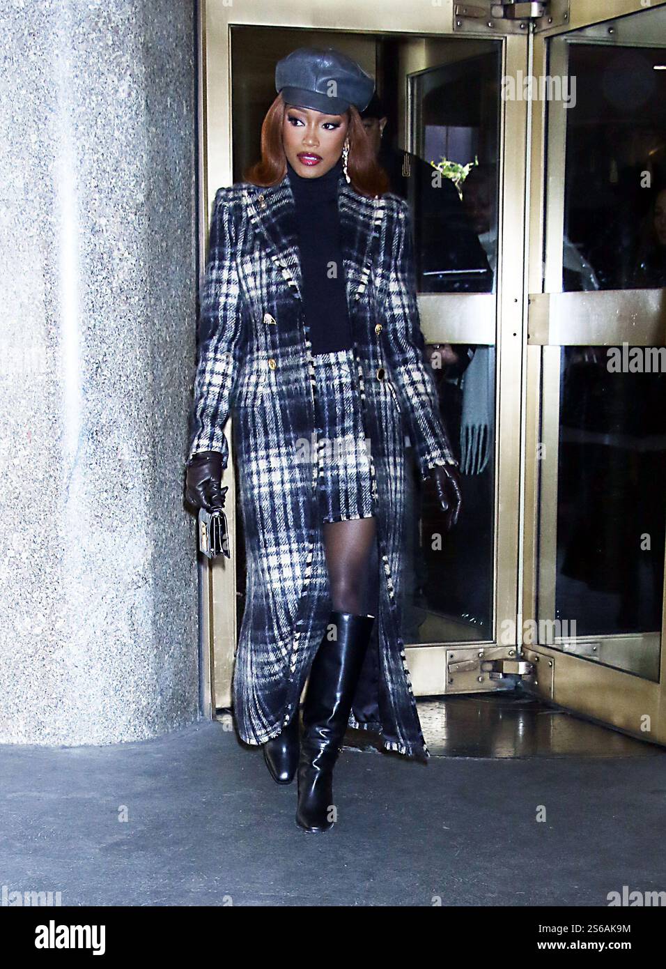 January 16, 2025 Keke Palmer on Kelly Clarkson Show to talk about new