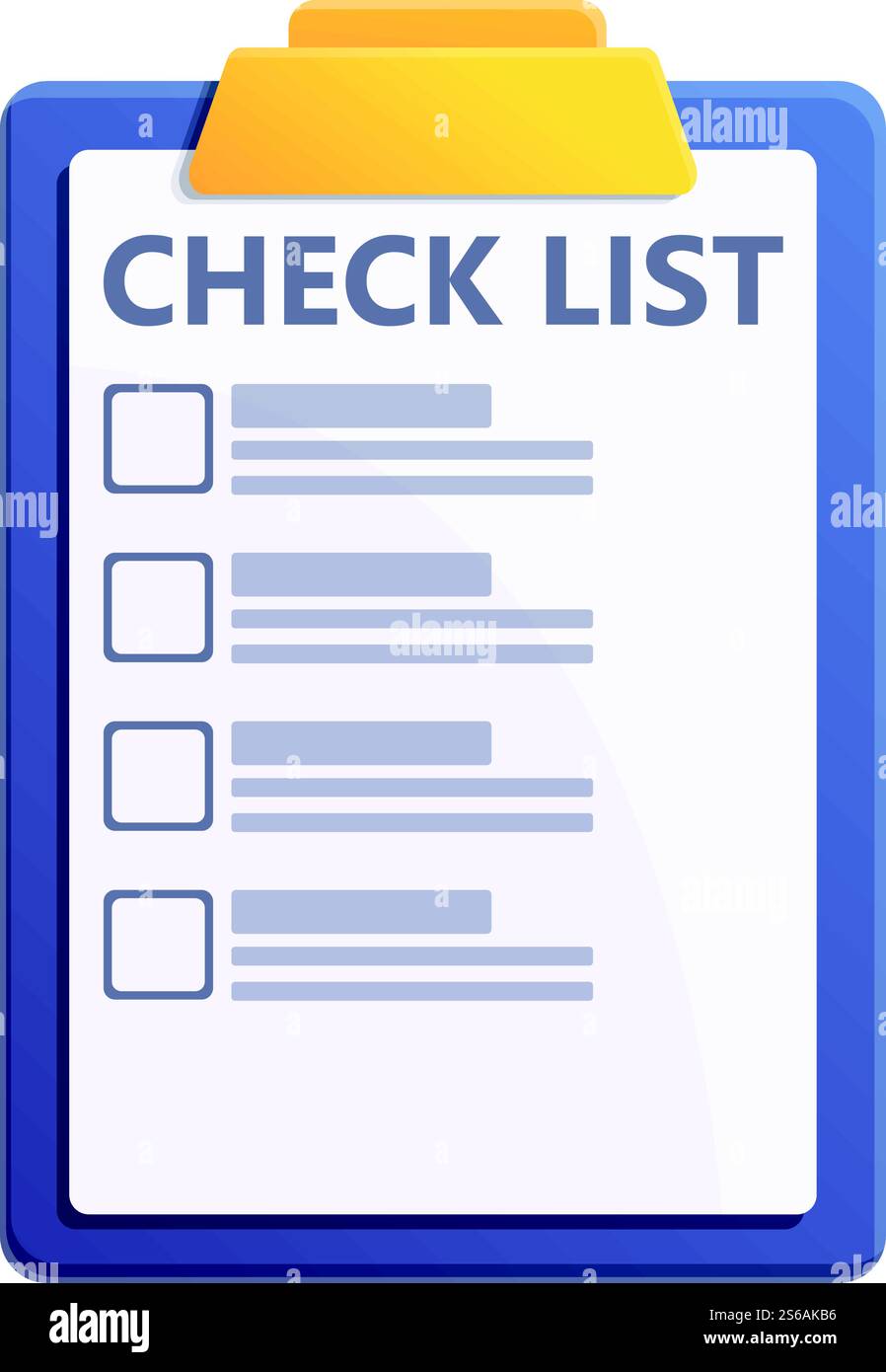 Check list clipboard icon. Cartoon of check list clipboard vector icon ...
