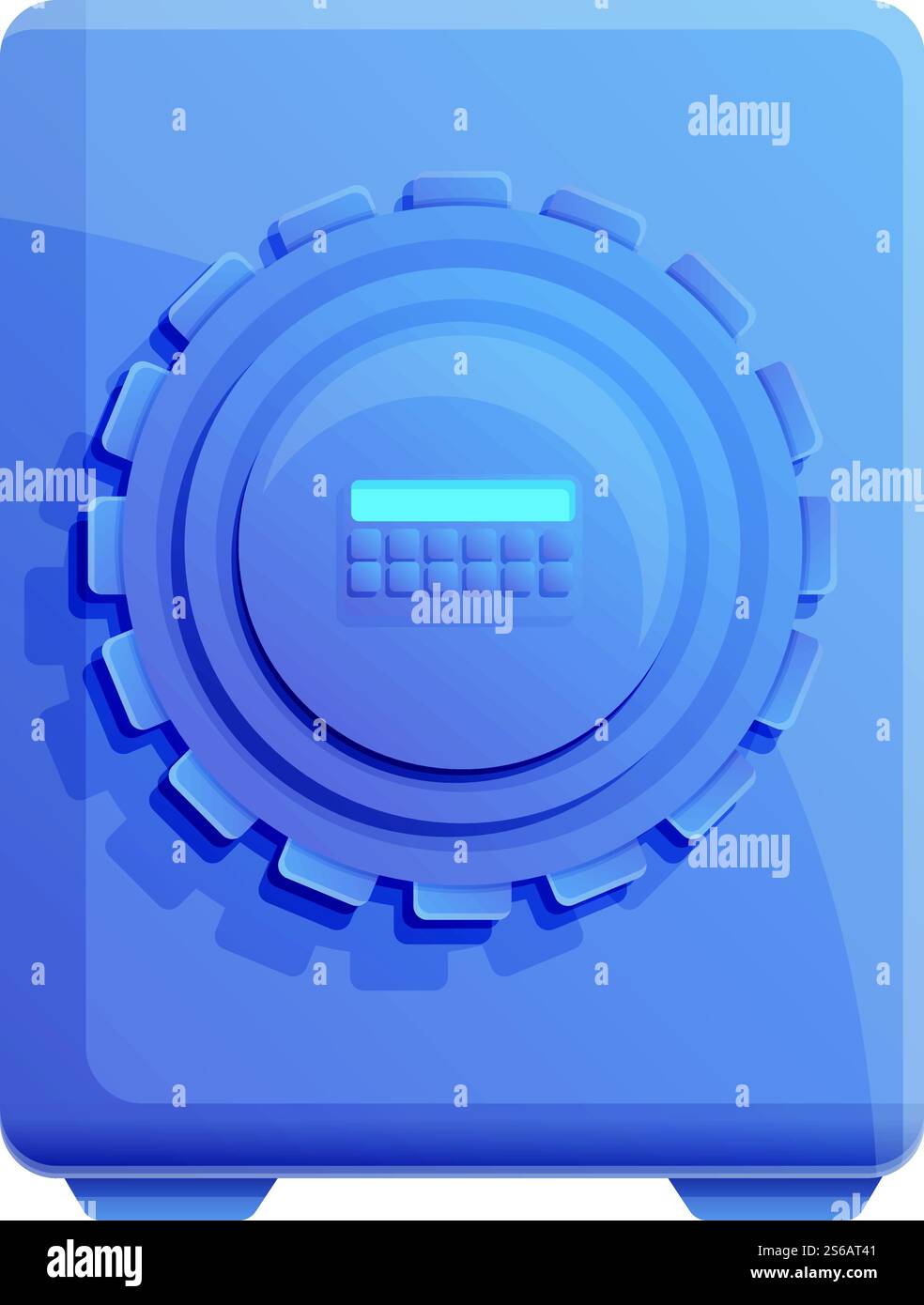 Storage documents safe icon. Cartoon of storage documents safe vector ...