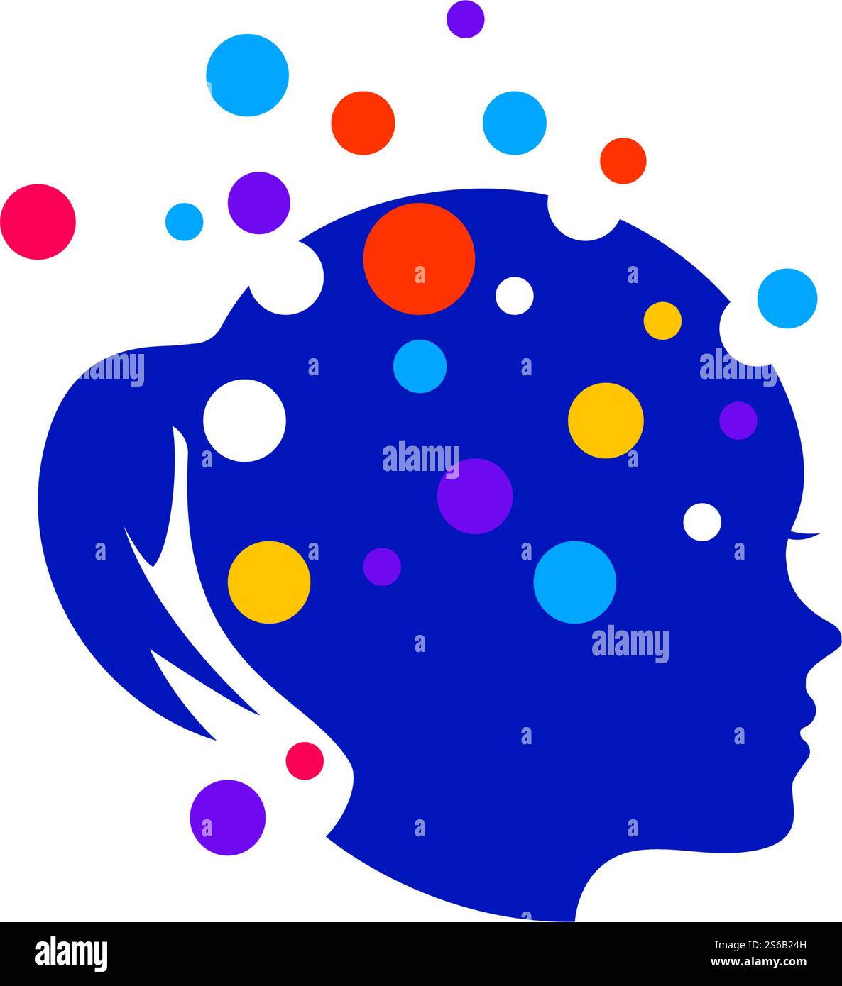 Human Brain illustration vector icon Template Stock Vector Image & Art ...