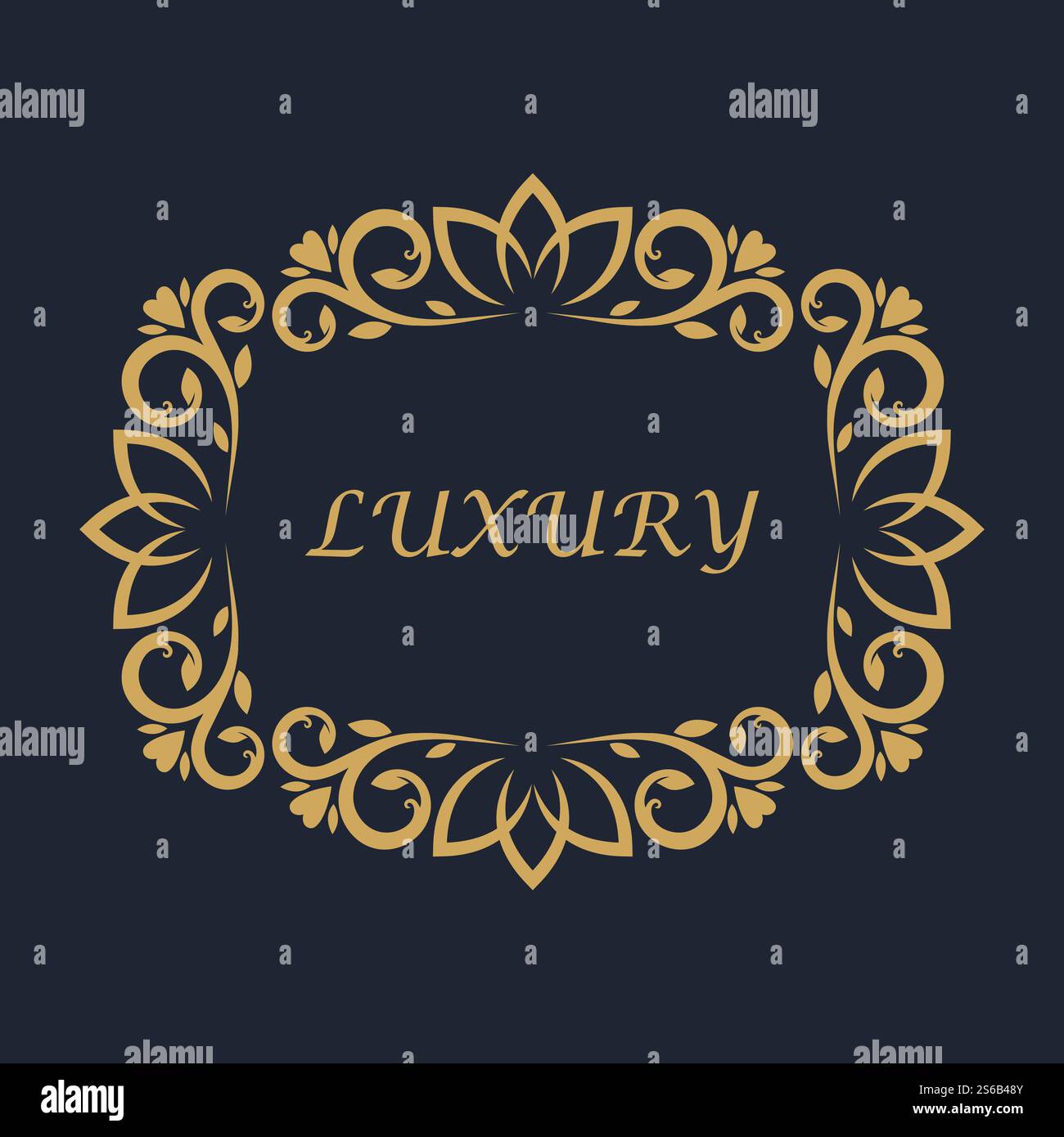 Royal brand Luxury gold symbol vector design Stock Vector Image & Art ...