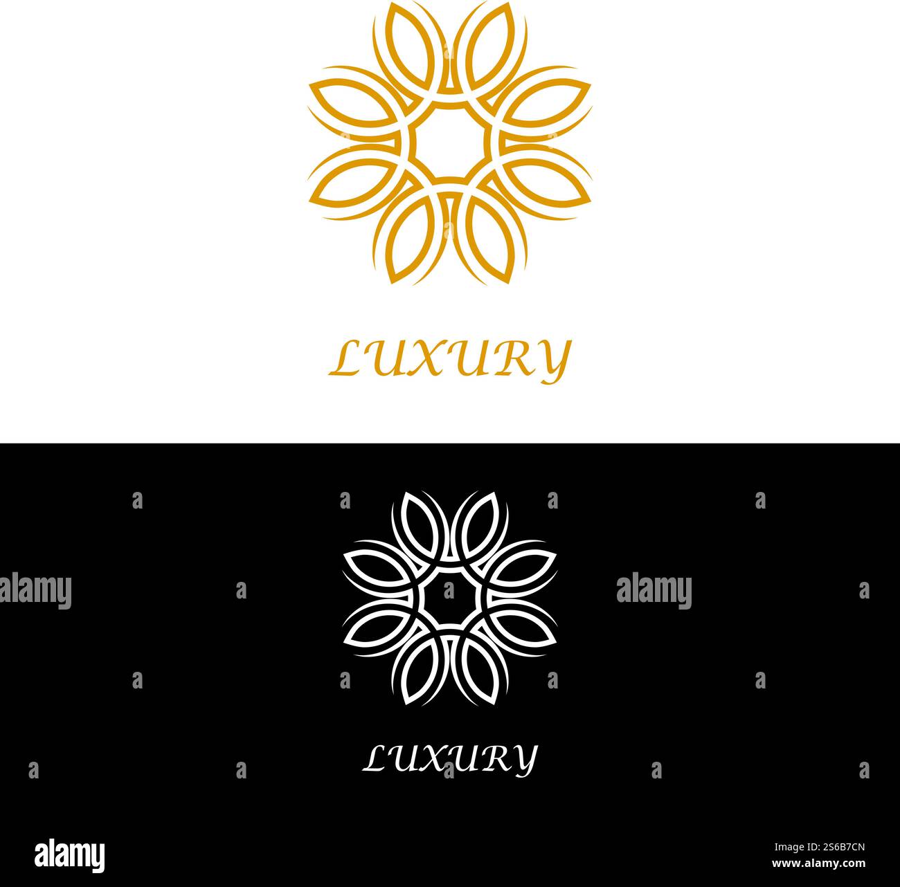 Royal brand Luxury gold symbol vector design Stock Vector Image & Art ...