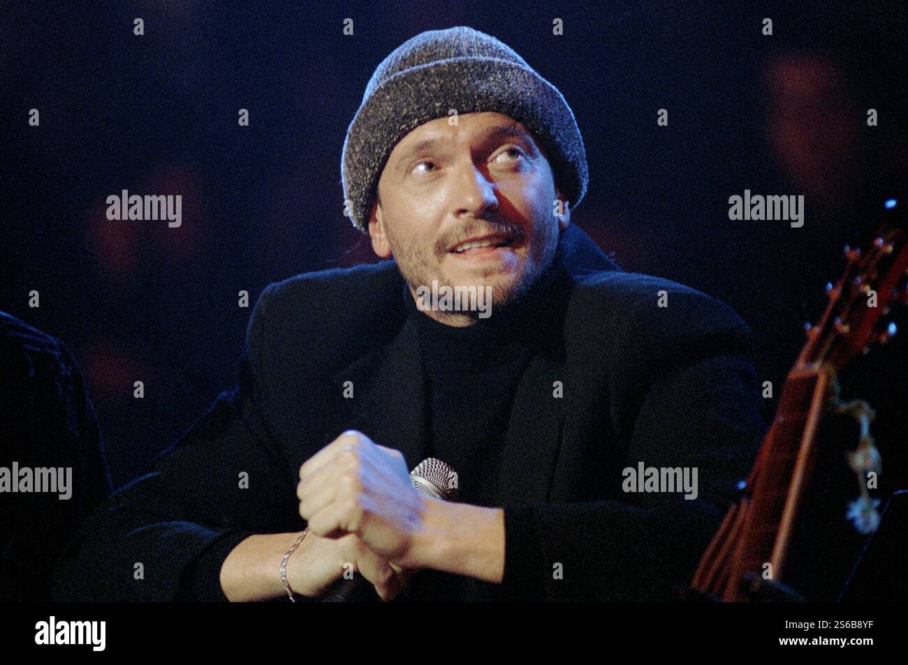 Milan Italy 12/01/1998: Biagio Antonacci, Italian singers, during 