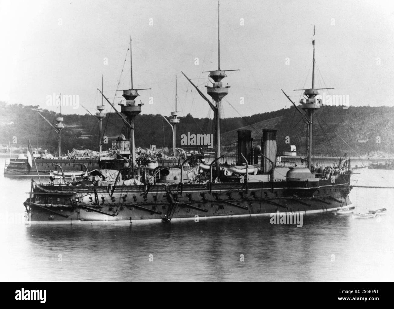 French ironclad Amiral Duperré NH 88866. Stock Photo