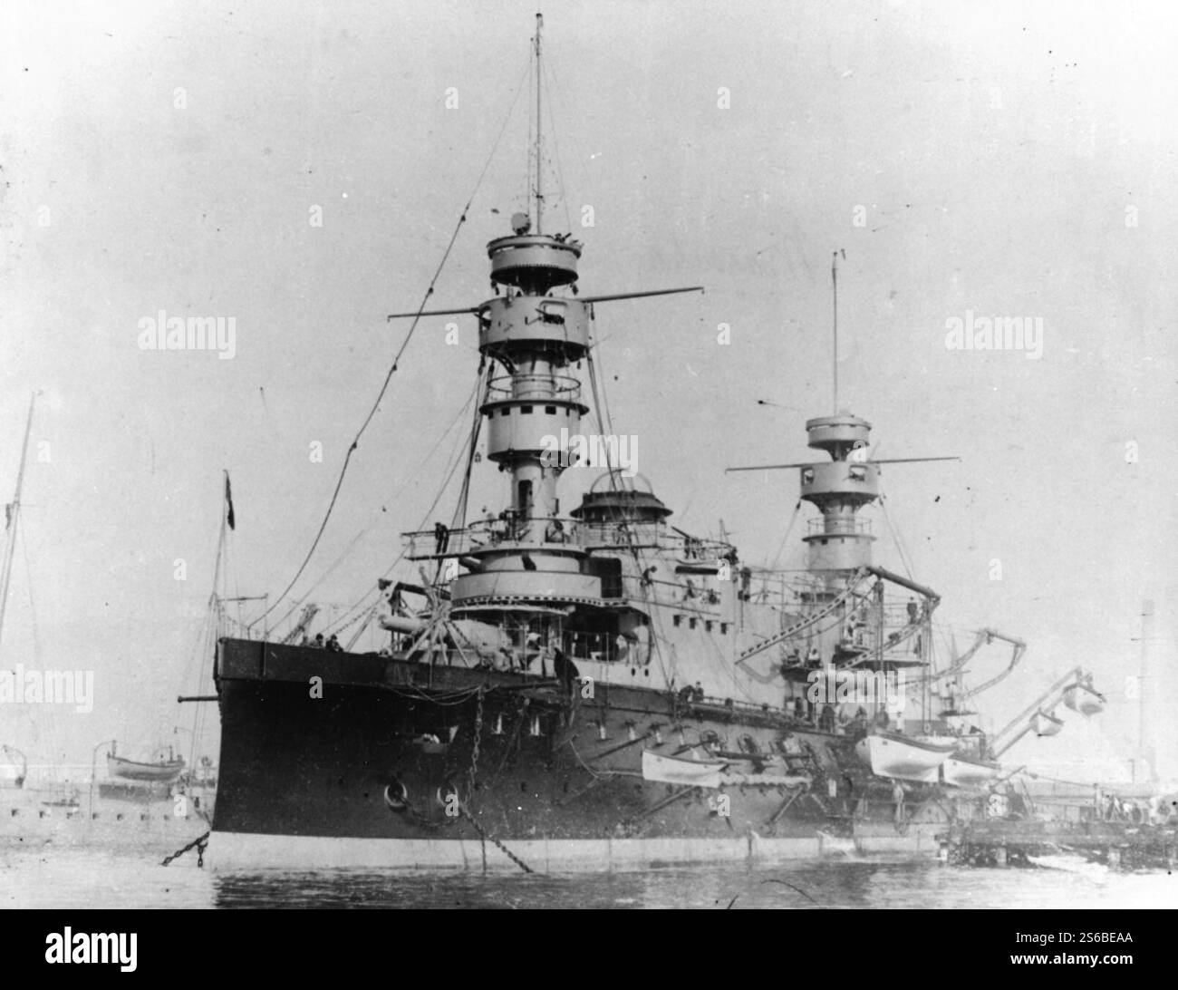 French ironclad Magenta NH 88811. Stock Photo