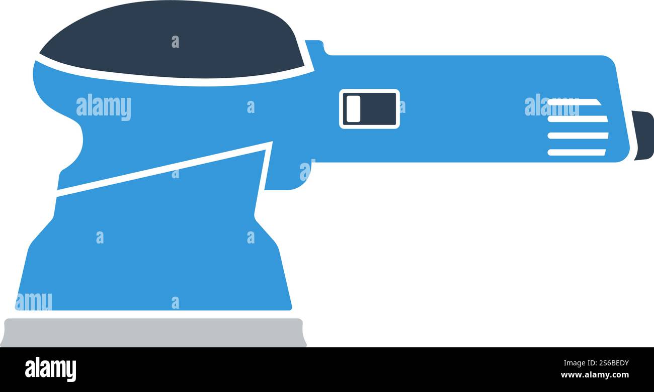 Icon Of Grinder. Flat Color Design. Vector Illustration Stock Vector ...