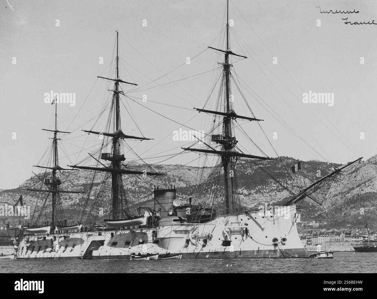 French ironclad Turenne NH 66099. Stock Photo
