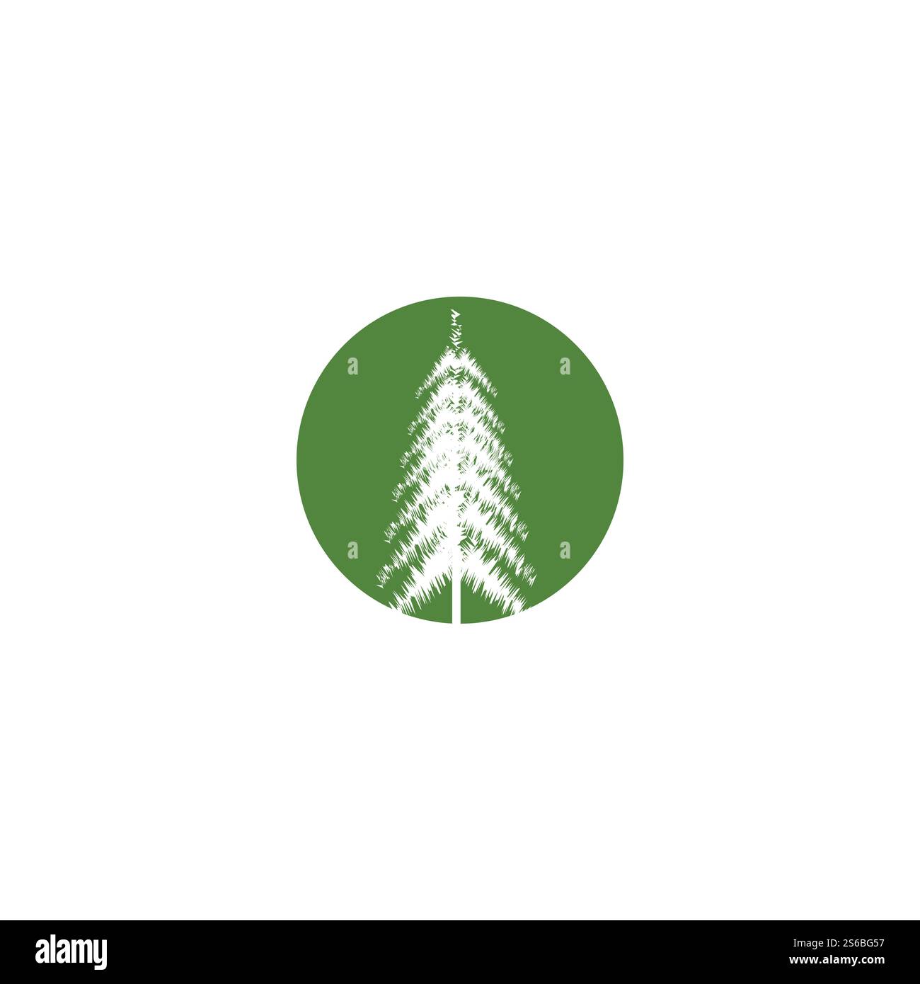 Pine tree ilustration logo vector design Stock Vector Image & Art - Alamy