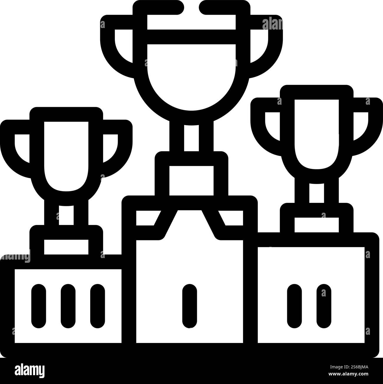 sport competition line icon vector. sport competition sign. isolated ...