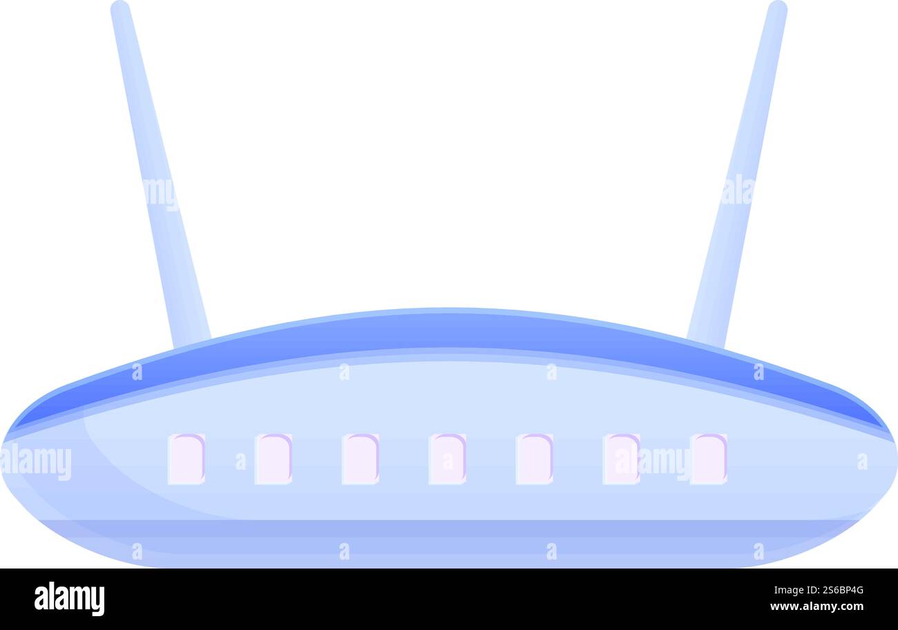 Icon network ethernet port cartoon Stock Vector Images - Alamy