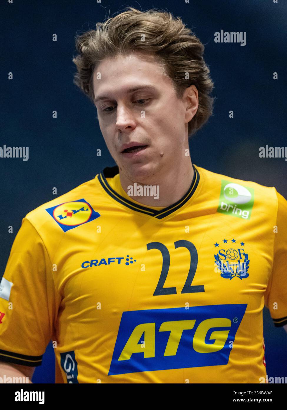 250116 Lucas Pellas of Sweden during the 2025 IHF World Men's Handball