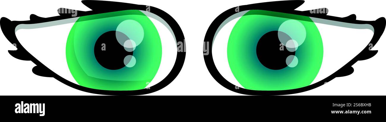 Male eyes icon. Cartoon of male eyes vector icon for web design ...