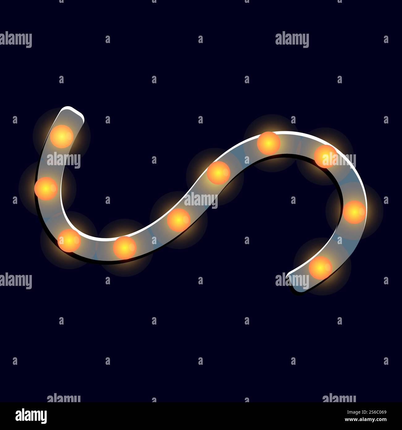 Lights snake Stock Vector Images - Alamy