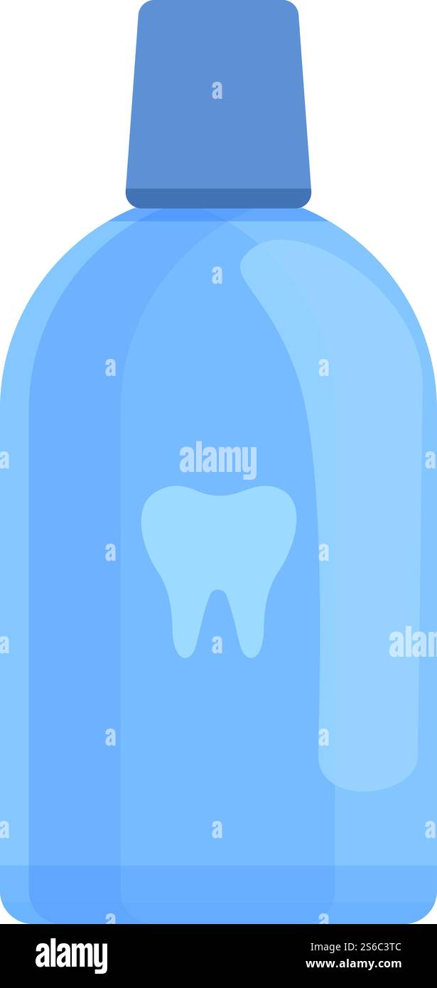 Dental rinse icon. Cartoon of dental rinse vector icon for web design ...