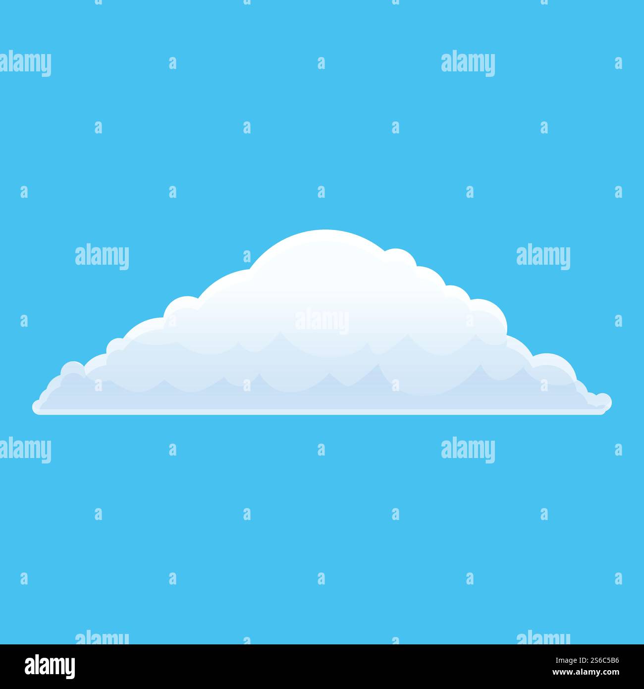 Sky air cloud icon. Cartoon of sky air cloud vector icon for web design ...