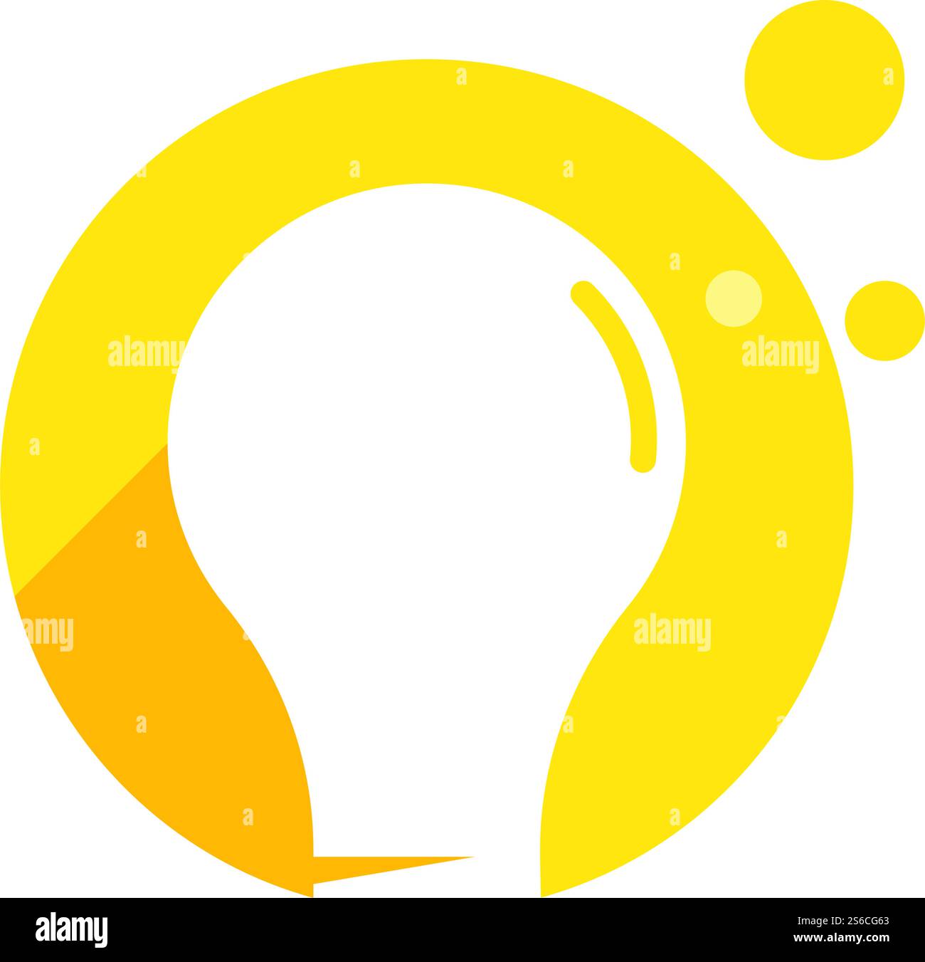 Bulb ilustration logo vector design Stock Vector