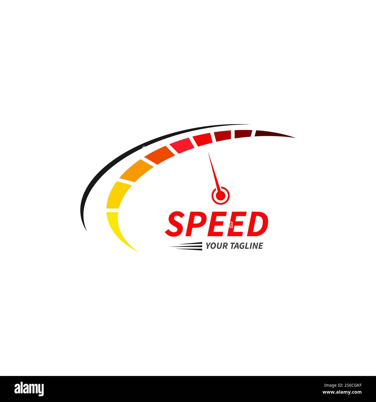 speed logo faster template vector icon illustration design Stock Vector ...