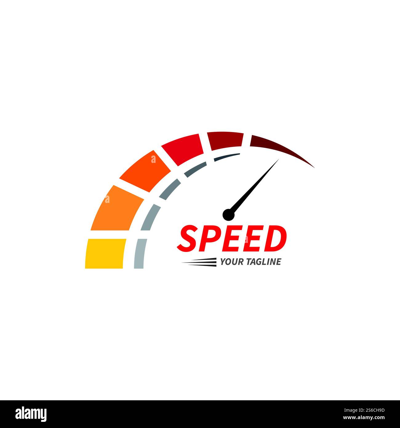 speed logo faster template vector icon illustration design Stock Vector ...