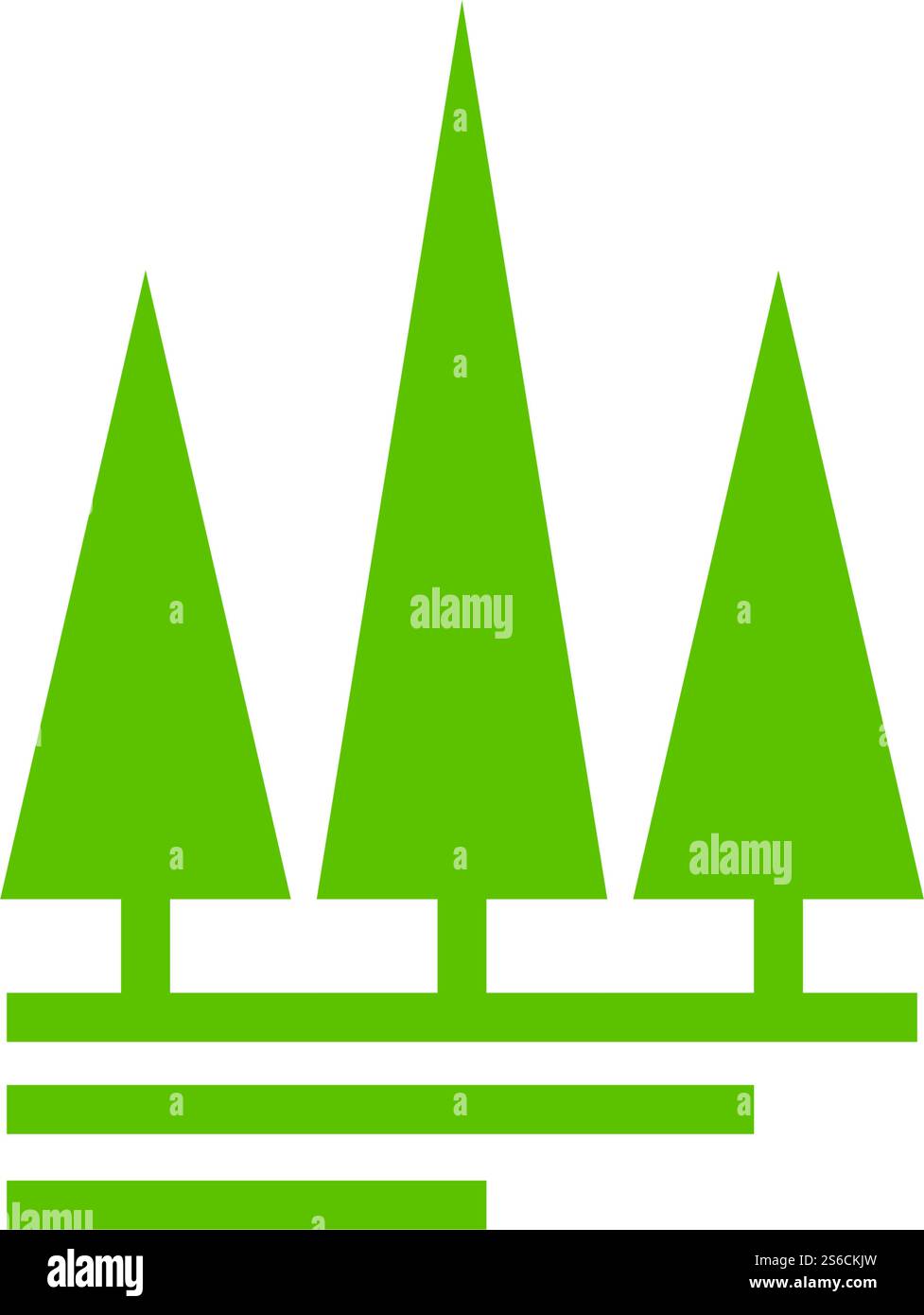 Pine tree logo ilustration design Stock Vector Image & Art - Alamy