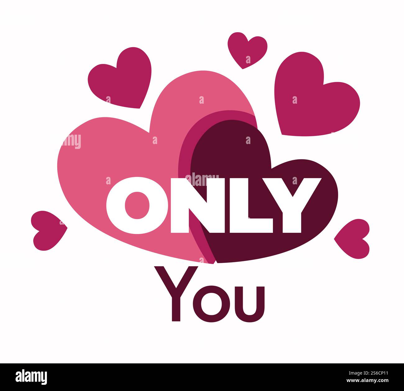 Affection lettering hi-res stock photography and images - Alamy