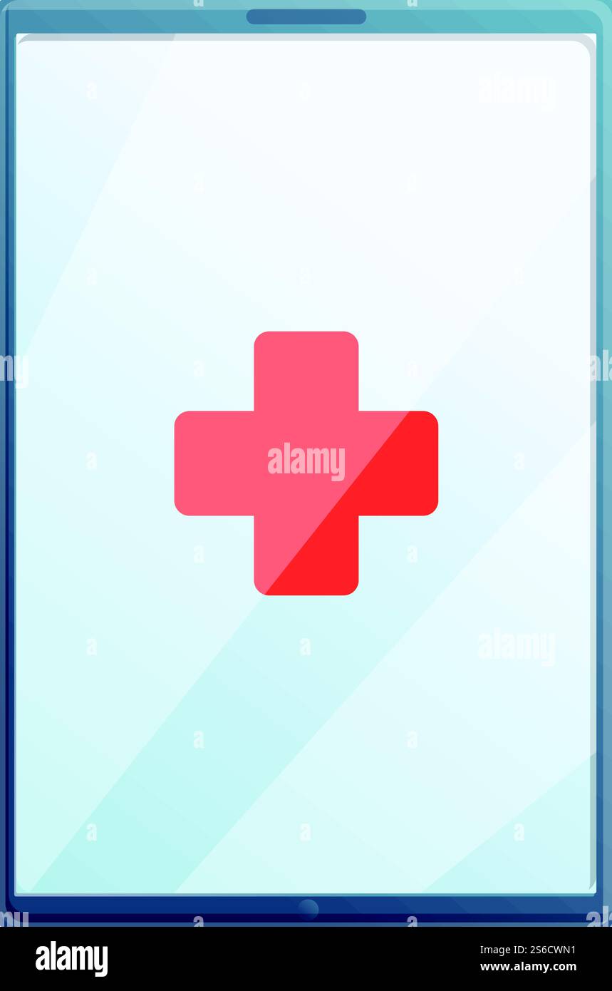 Tablet repair icon. Cartoon of tablet repair vector icon for web design ...