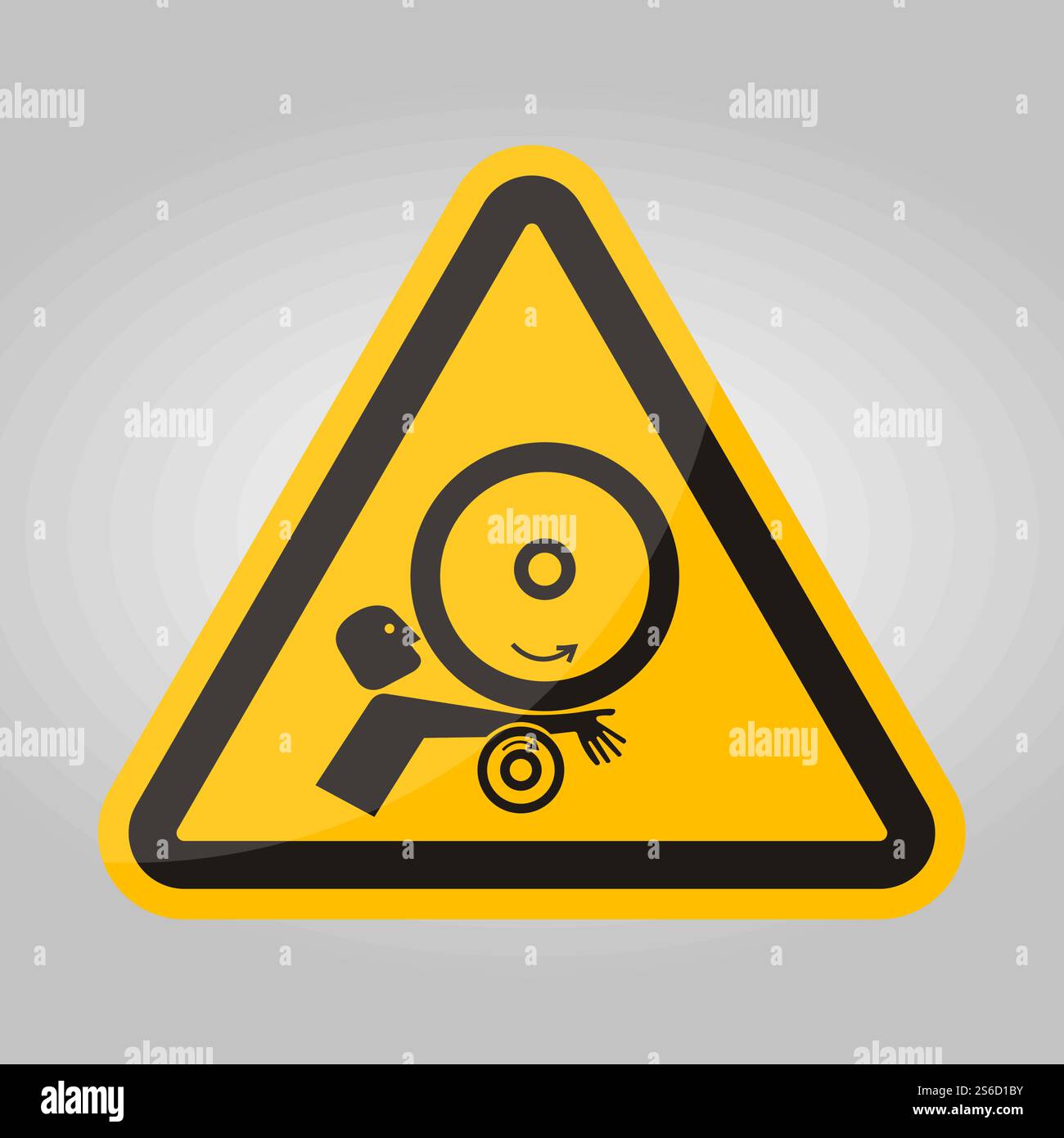 Arm in Rollers Symbol Sign Isolate On White Background,Vector Illustration EPS.10 Stock Vector