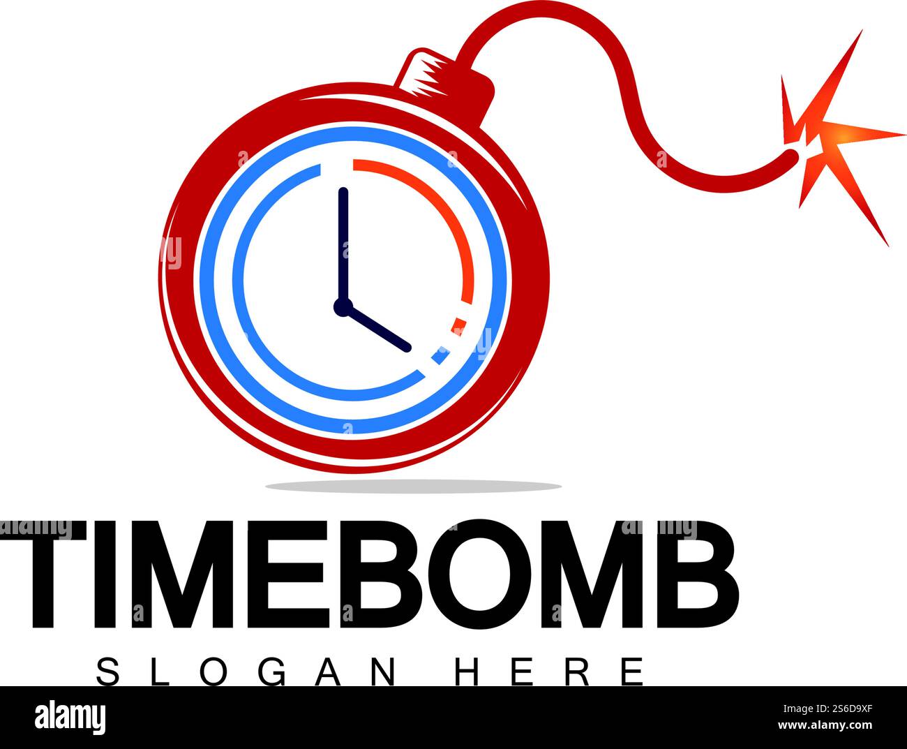 Time bomb logo vector icon ilustration design template Stock Vector ...