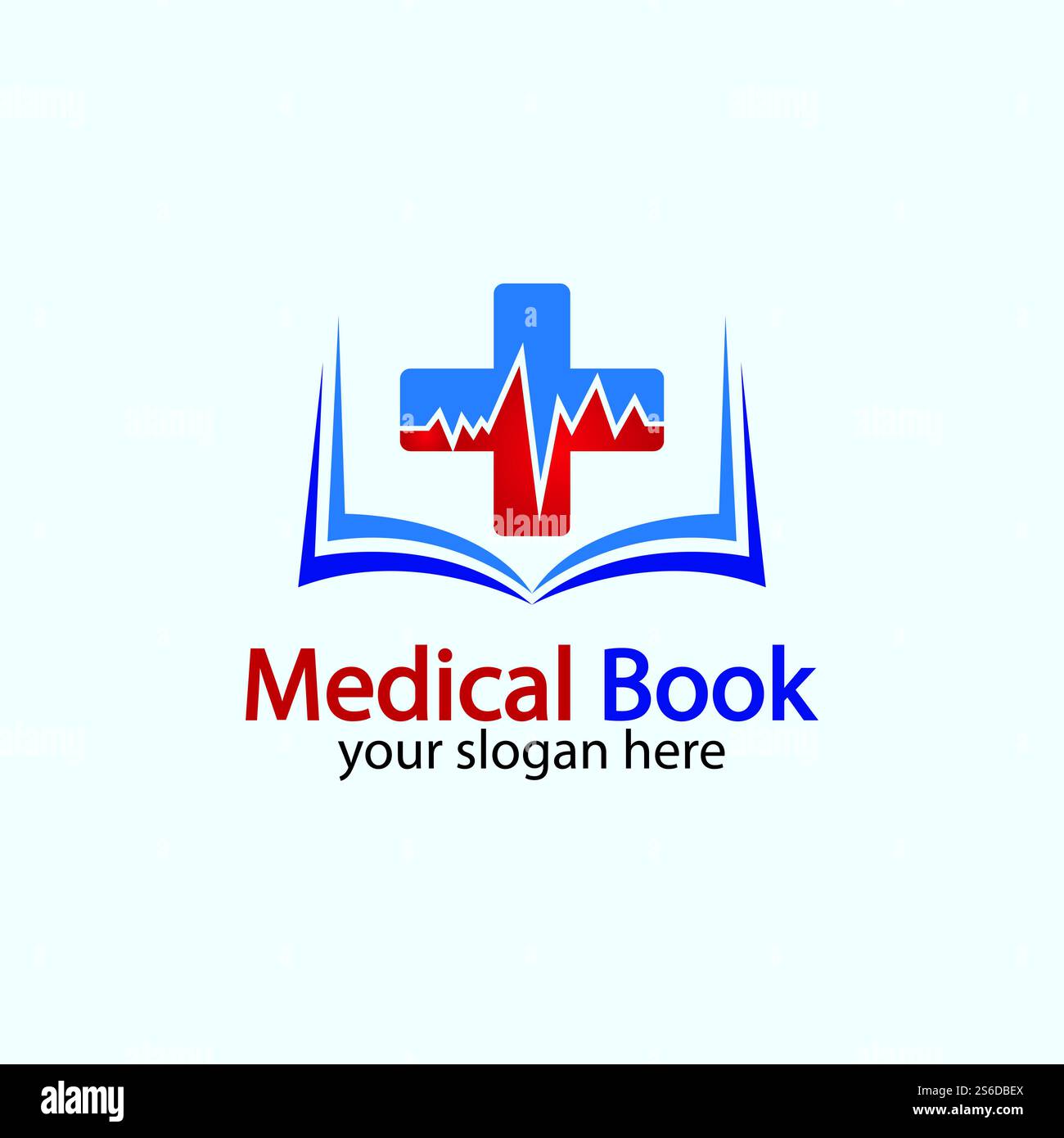 Medical Book Logo icon design vector,health book education logo Designs ...
