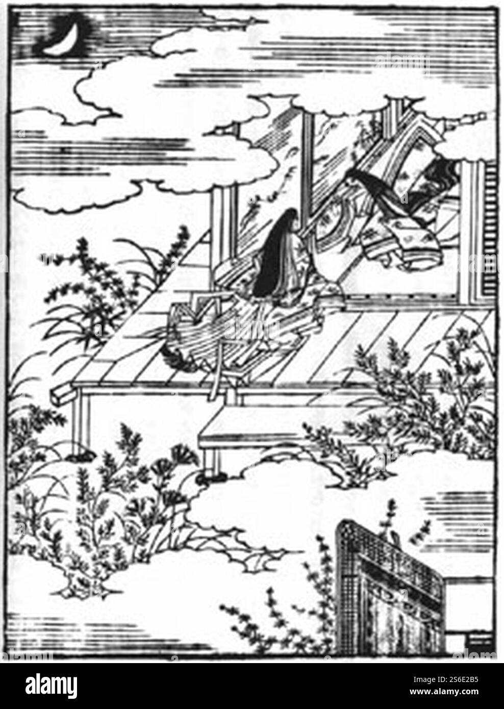 Genji Black and White Stock Photos & Images - Alamy