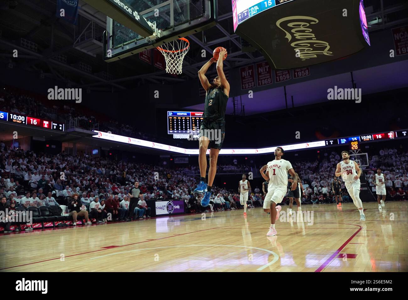 Memphis' Nicholas Jourdain plays during an NCAA college basketball game
