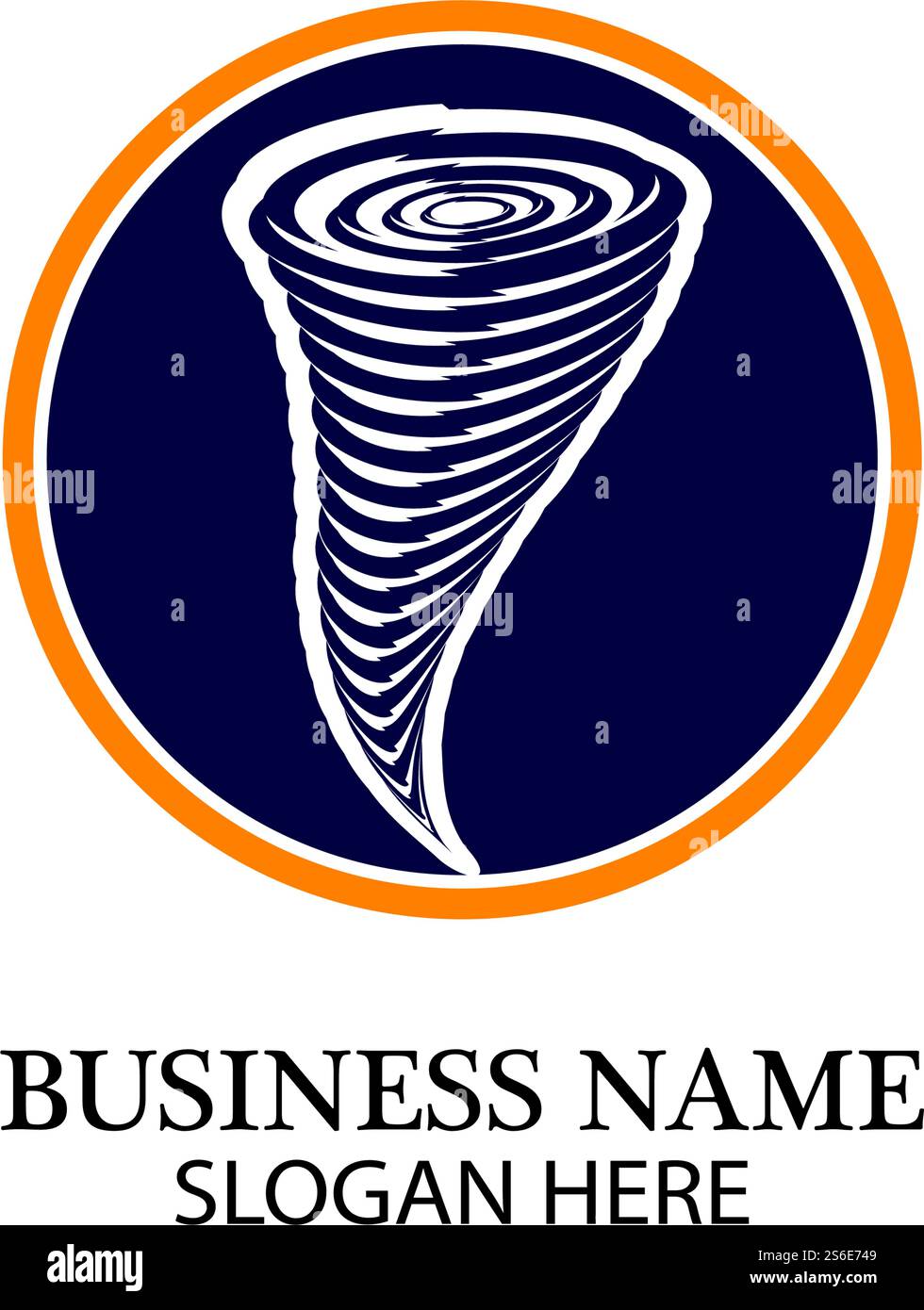 Tornado logo symbol vector illustration design Stock Vector