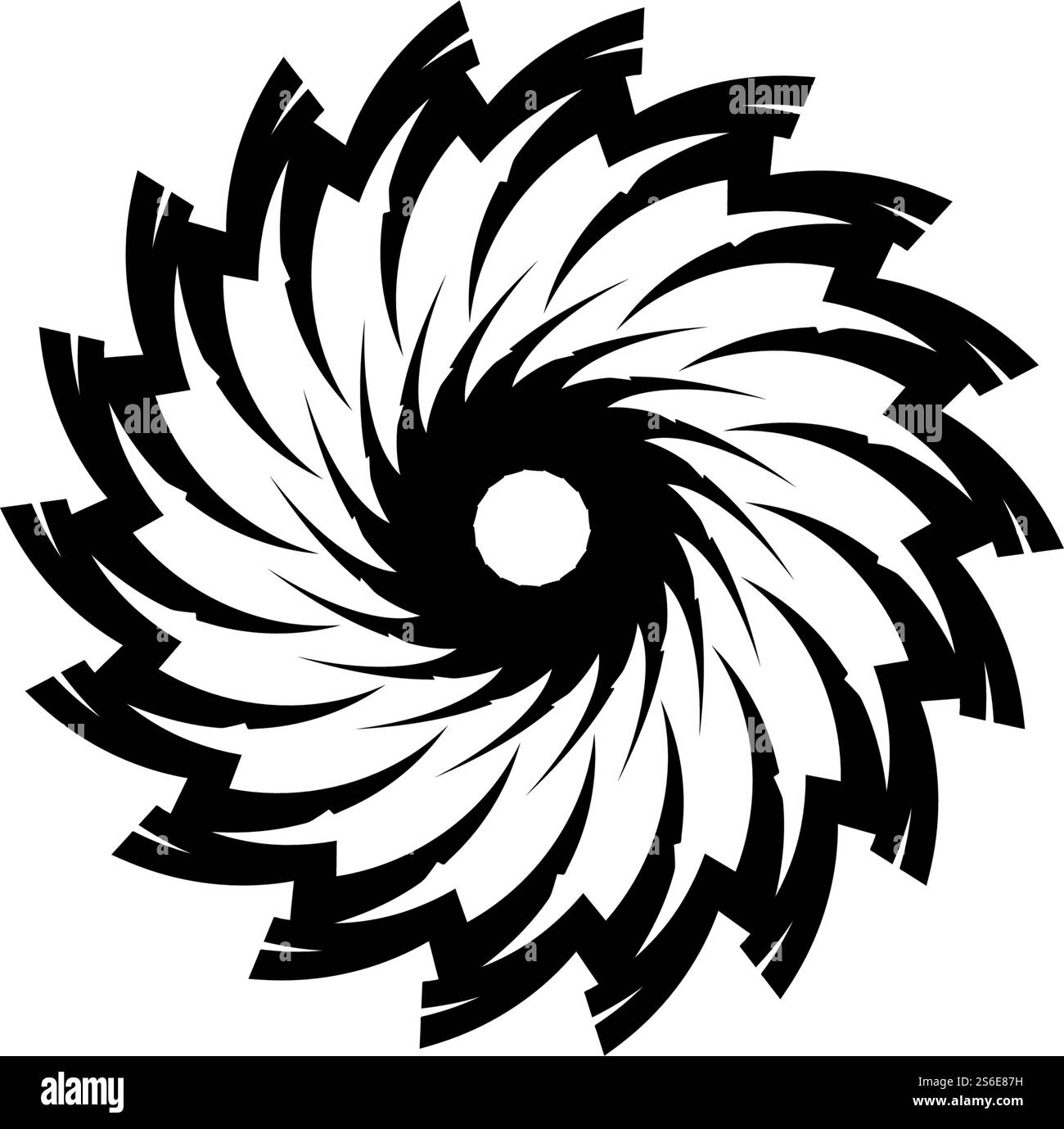 vortex vector illustration icon Logo Template design Stock Vector Image ...