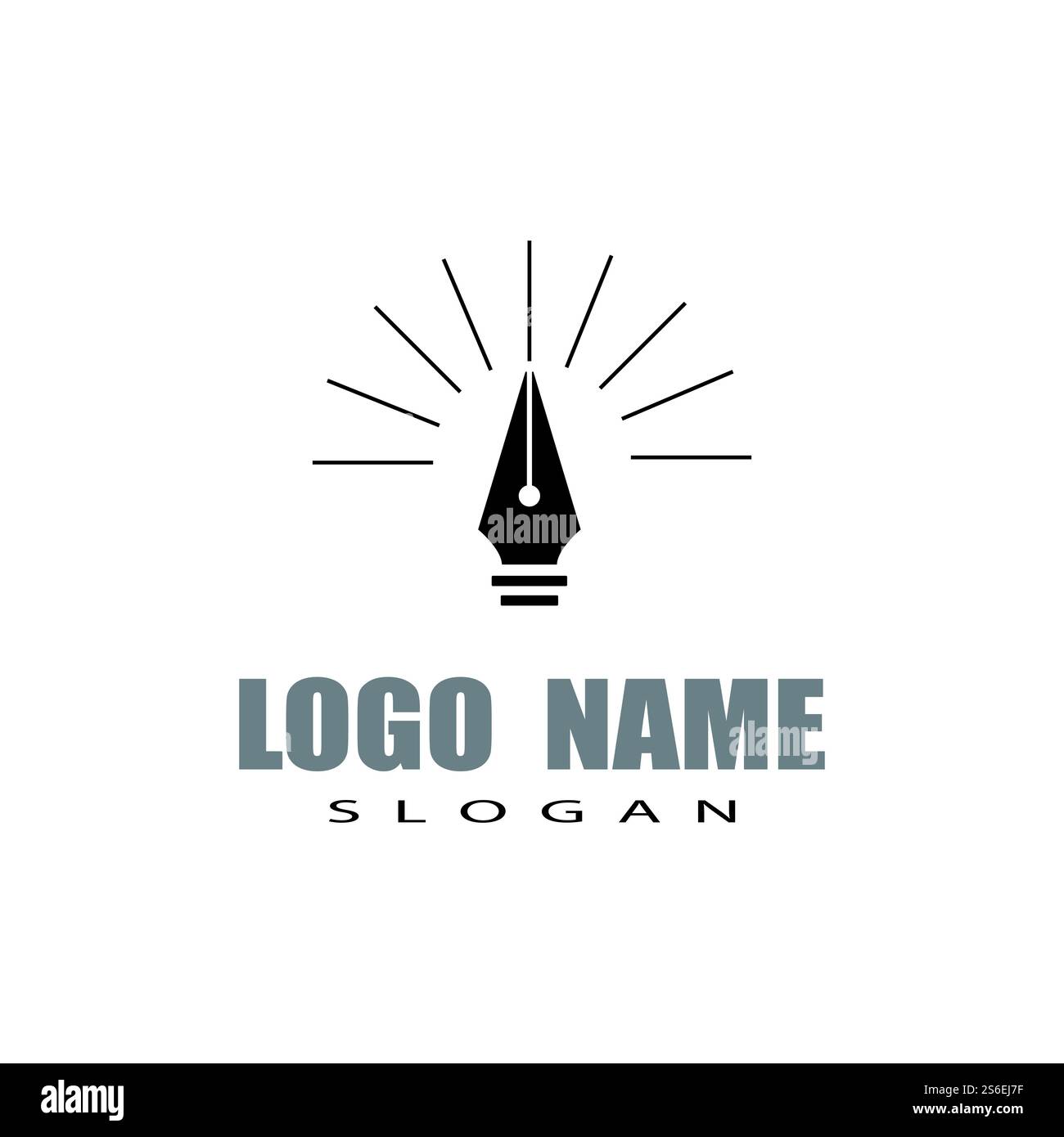Pentool icon flat design vector illustration symbol Stock Vector